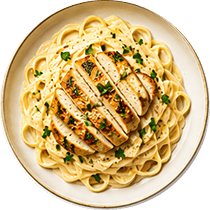 Grilled Chicken Alfredo